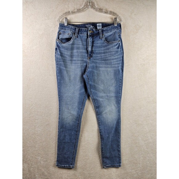 Time And Tru Women's High Rise Curvy Denim Jeans Size 12 - Picture 1 of 3